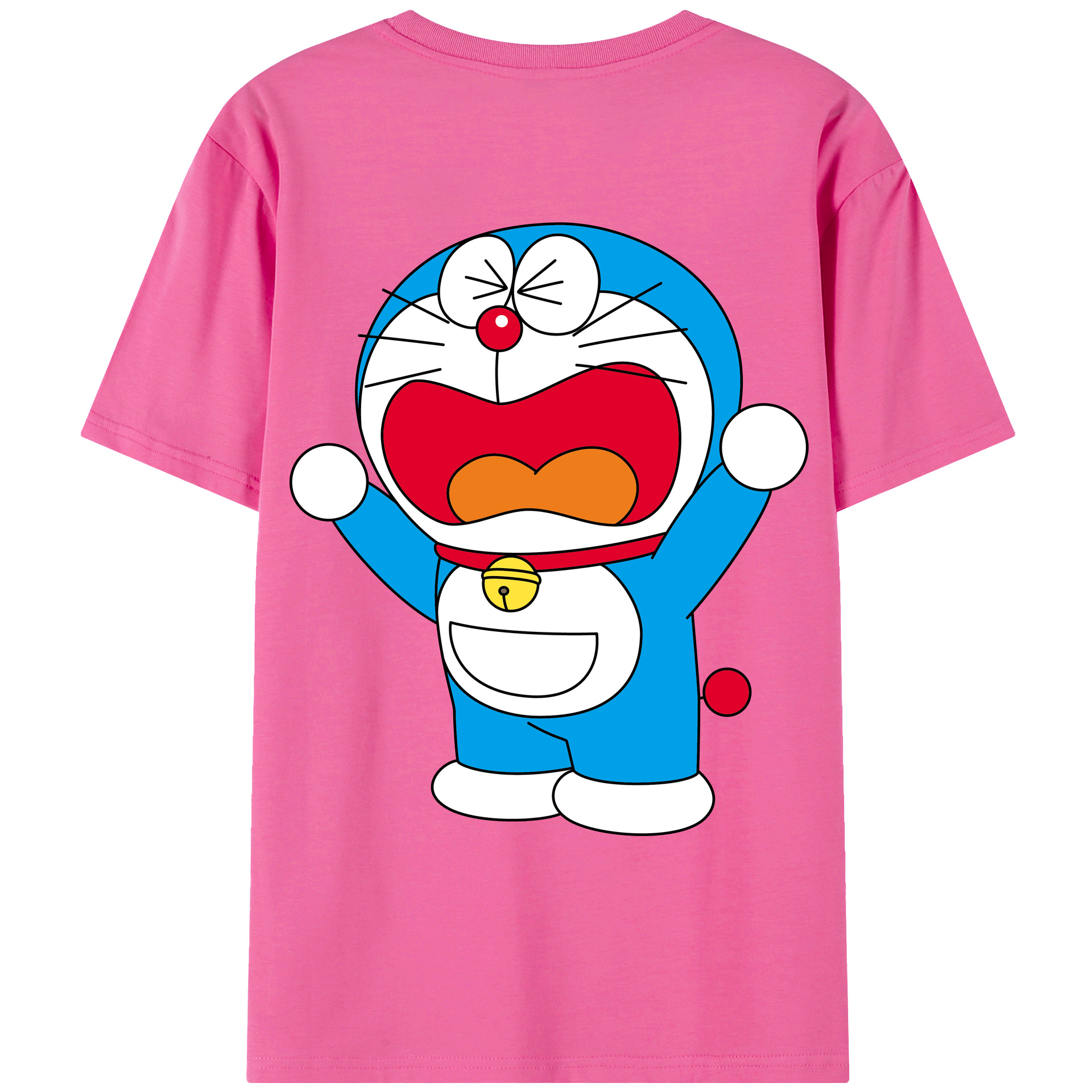 （画像用） ドラえもん Doraemon レディース半袖Tシャツ(バックプリント)